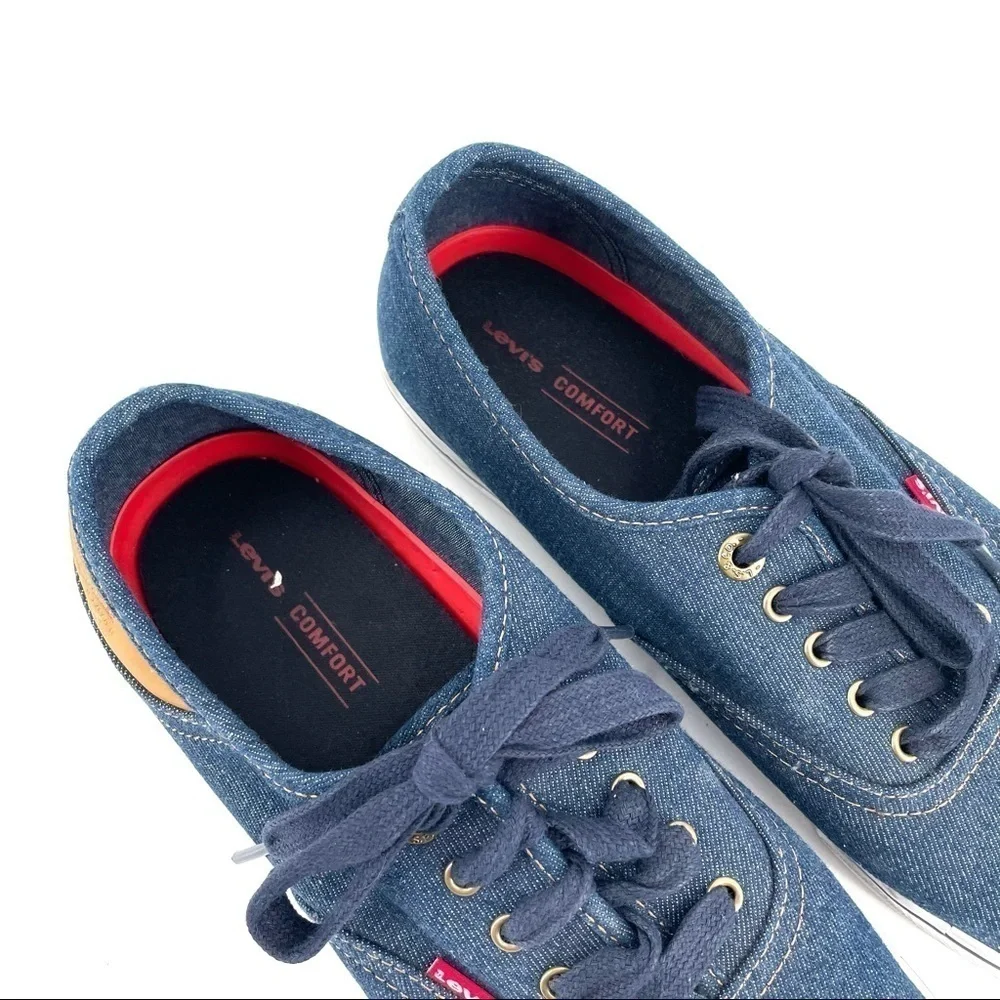 Levi's Mens Ethan Chm WX Classic Chambray Sneaker